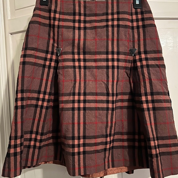 Burberry Dresses & Skirts - Burberry Blue Label Nova Plaid Pleated Mini Skirt